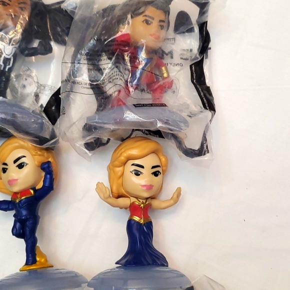 : complete set of 2023 Mcdonalds Happy meal toys The Marvels - Picture 4 of 8